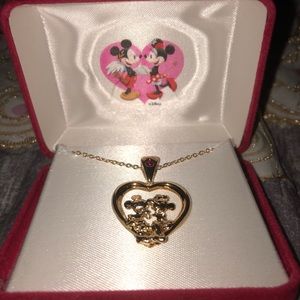 Micky and Minnie necklace